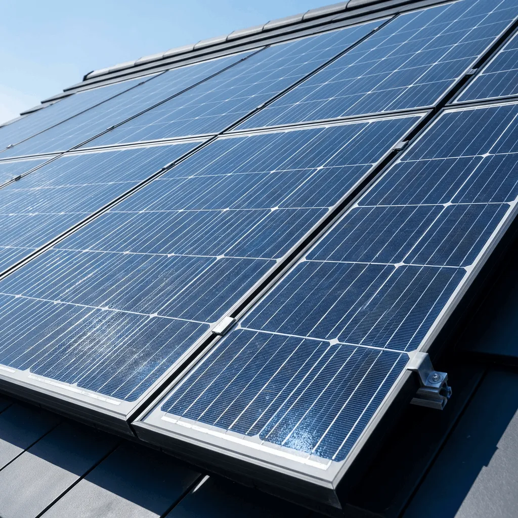 Photovoltaikanlage auf dem Dach